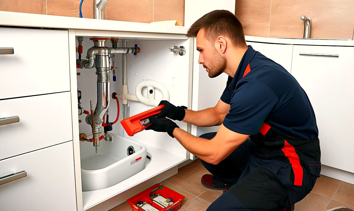 Great Lakes Plumbing at work